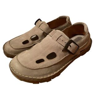 Born Women’s Leather Shoes W01051 Tan Size 9